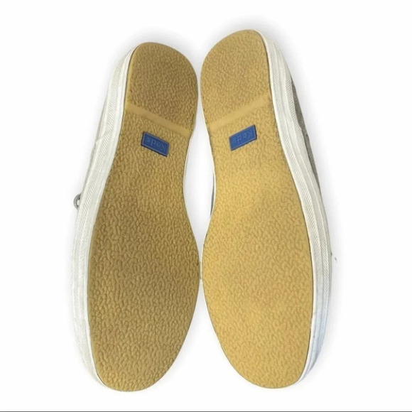 Keds  Grey Suede Lace Up Plimsolls Sneakers - Picture 3 of 6